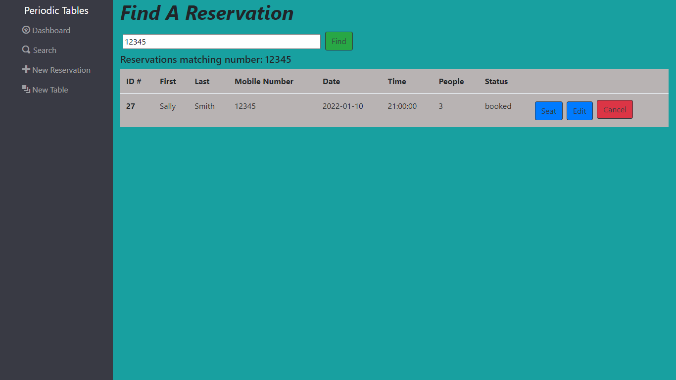 GitHub - StevenRam7/restaurant-reservations