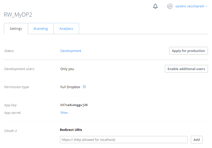 GitHub - sandrinov/DropboxClient