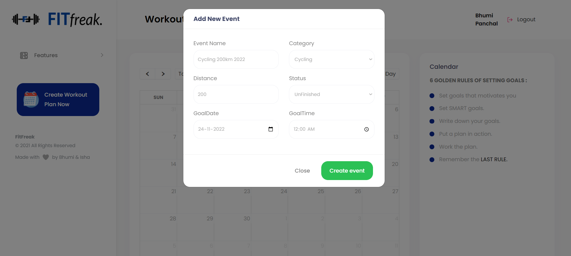 GitHub - ishavinodjain56/FitFreak: A platform that uses data-based ...