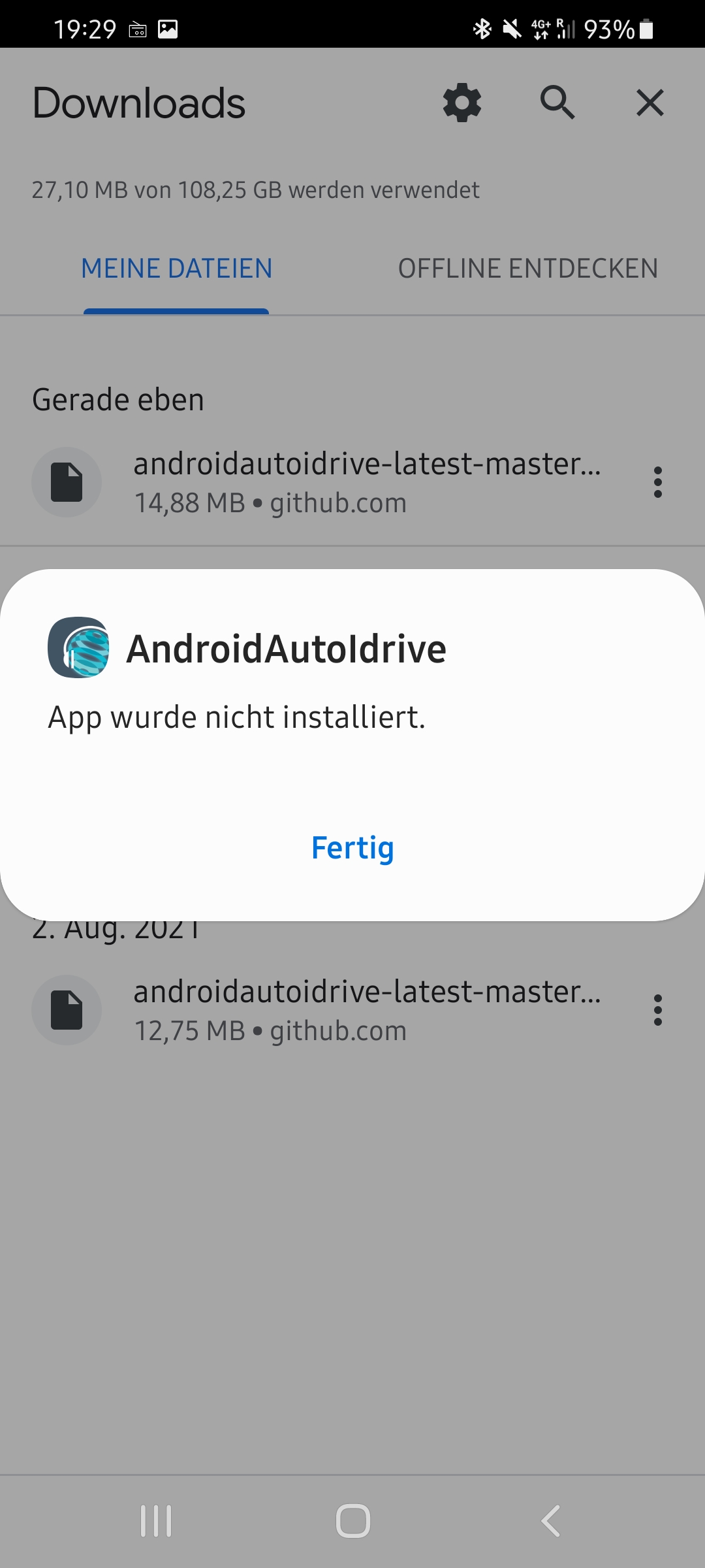App Kann Nicht Am Standardspeicherort Installiert Werden App kann nicht installiert werden · Issue #375 · BimmerGestalt/AAIdrive