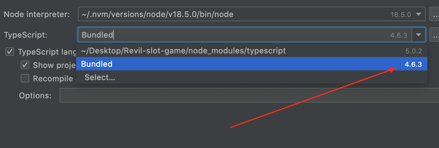 WebStorm incompatibility with TypeScript 5.x.x · pixijs pixijs ...
