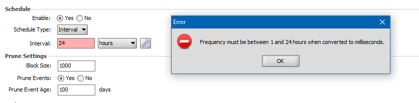 Data pruner settings: frequency 24 hours error · Issue #4764 ...