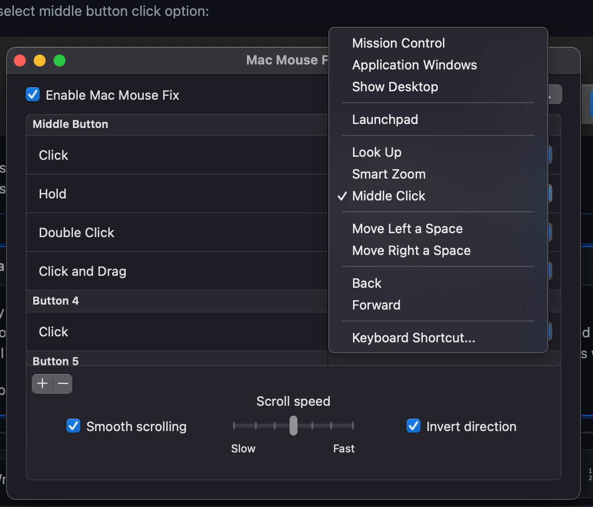 Middle button not override [other] · Issue #165 · noah-nuebling/mac ...