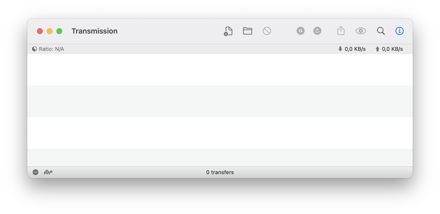macOS toolbar icons are inconsistent sizes · Issue 3498 · transmission