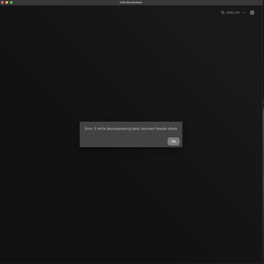 [BUG] Error -3 while decompressing data: incorrect header check · Issue ...