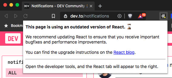 Latest React DevTools breaking DEV when debugging · Issue #3744 · forem ...