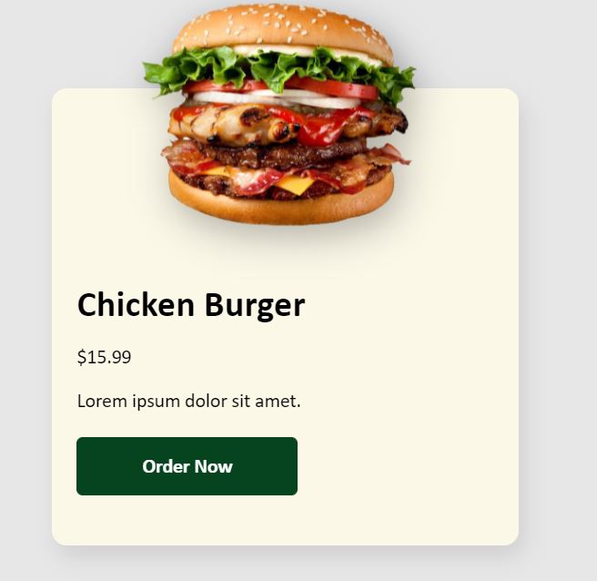 GitHub - gurleen02/Food-card-component