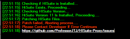 Proxy · Issue #71 · ProfessorJTJ/HISuite-Proxy · GitHub
