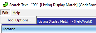 Search limit option is not located where the docs say it should be ...