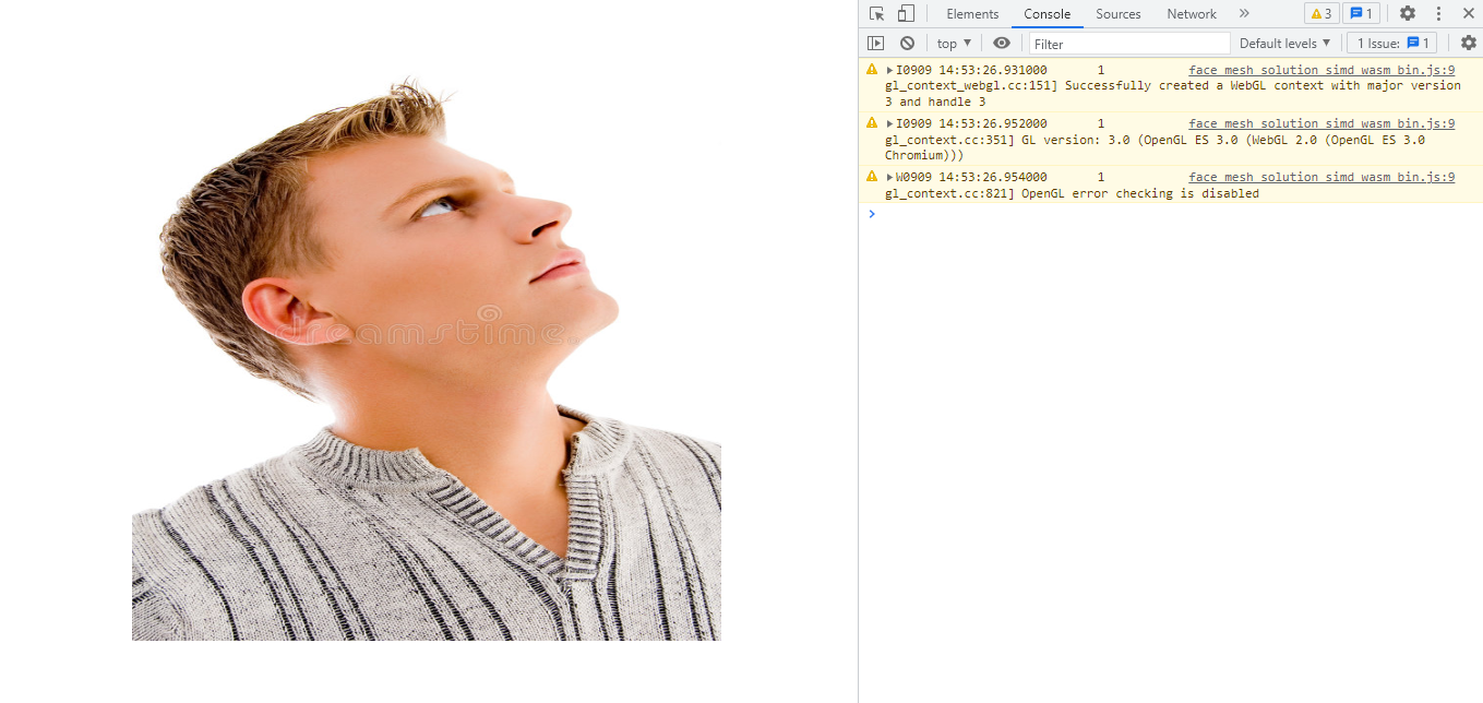 output (tilted photo)