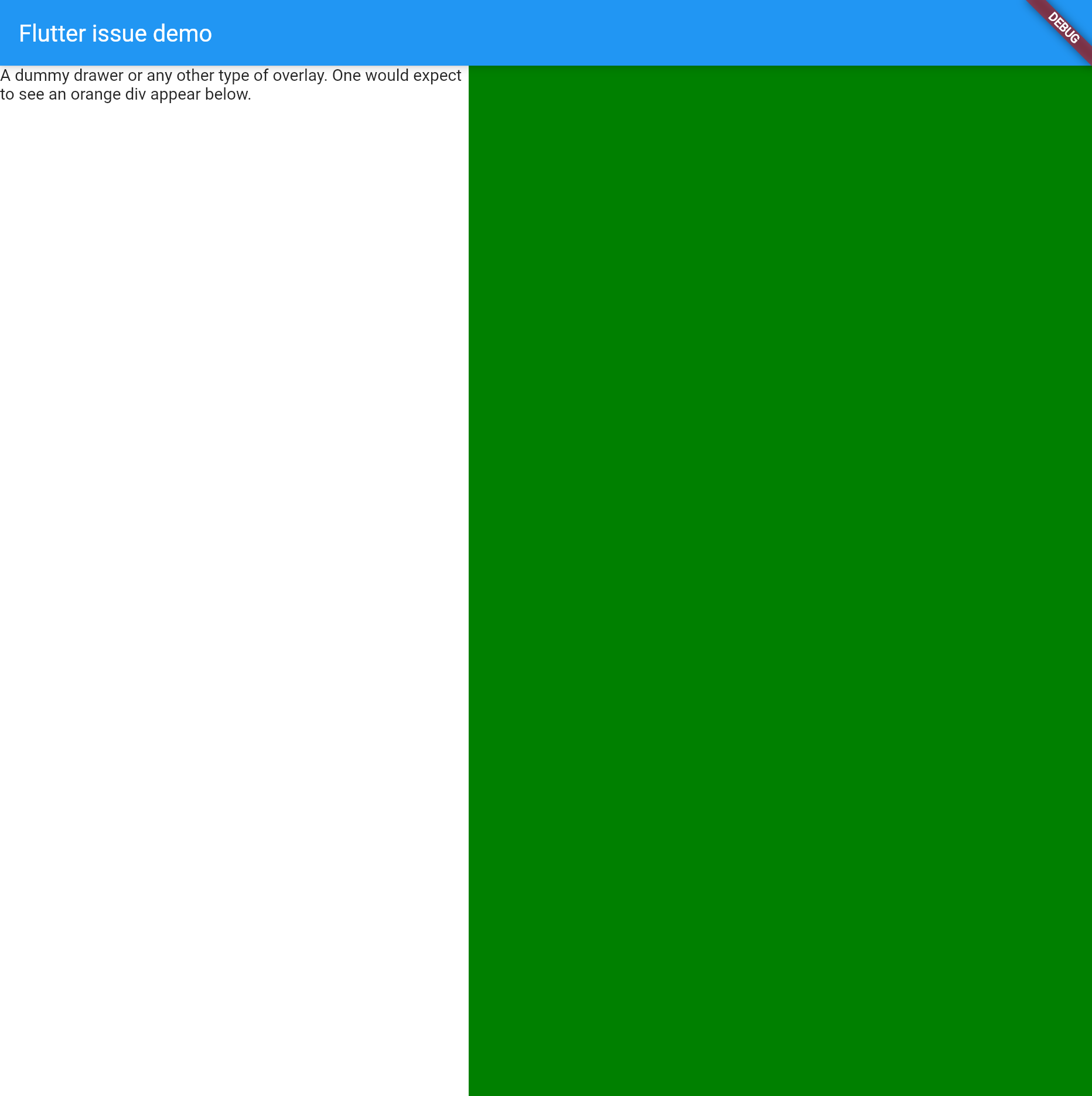 Wrong scene composition (Canvaskit) when first embedded view is ...