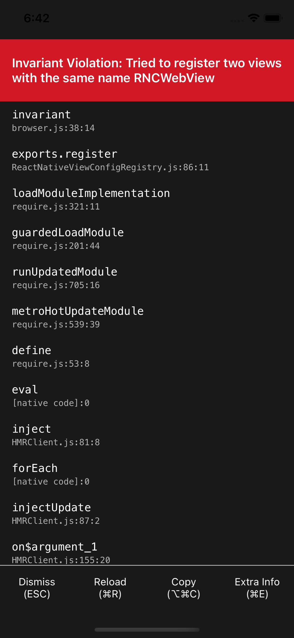 Error when trying to run on React Native Expo · Issue #795 · papercups ...