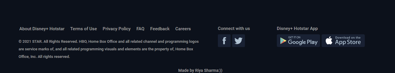 GitHub - theriyasharma24/hotstart-clone: Hotstar clone home page made ...