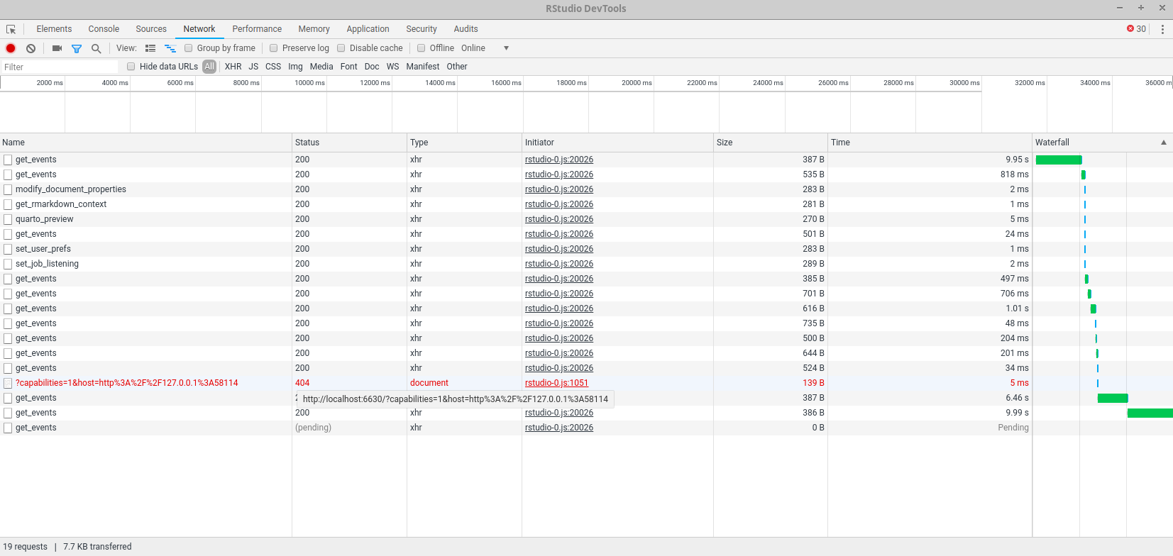 rstudio server: quarto render cannot view (404 error) but html ...