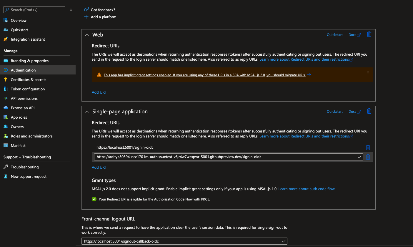 Authentication challenge redirection results in 404 · community ...