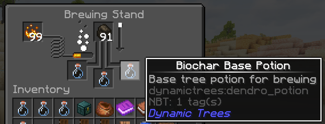 [BUG] dynamictrees:dendro_potion recipe turns any item in the game into ...
