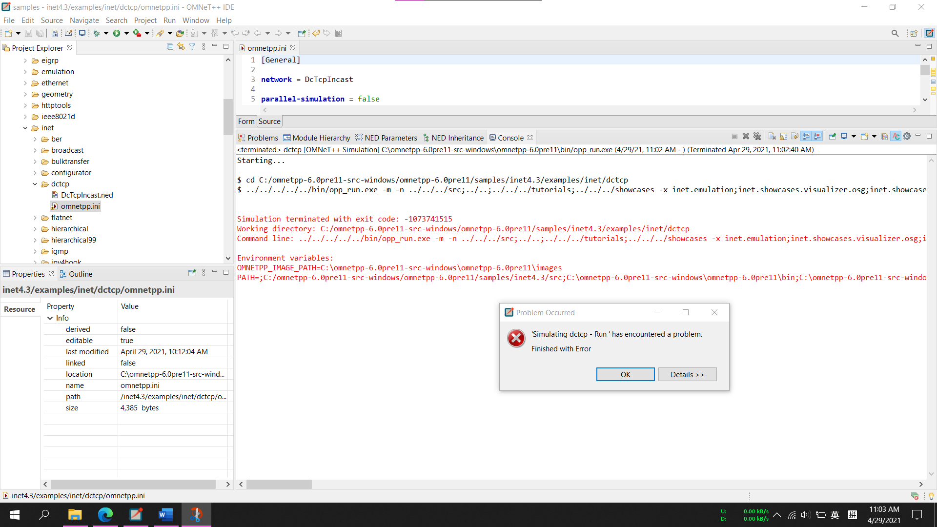 Build errors and warnings INET 4.3.2 in Omnet++ 6.0 preview 11 · Issue ...