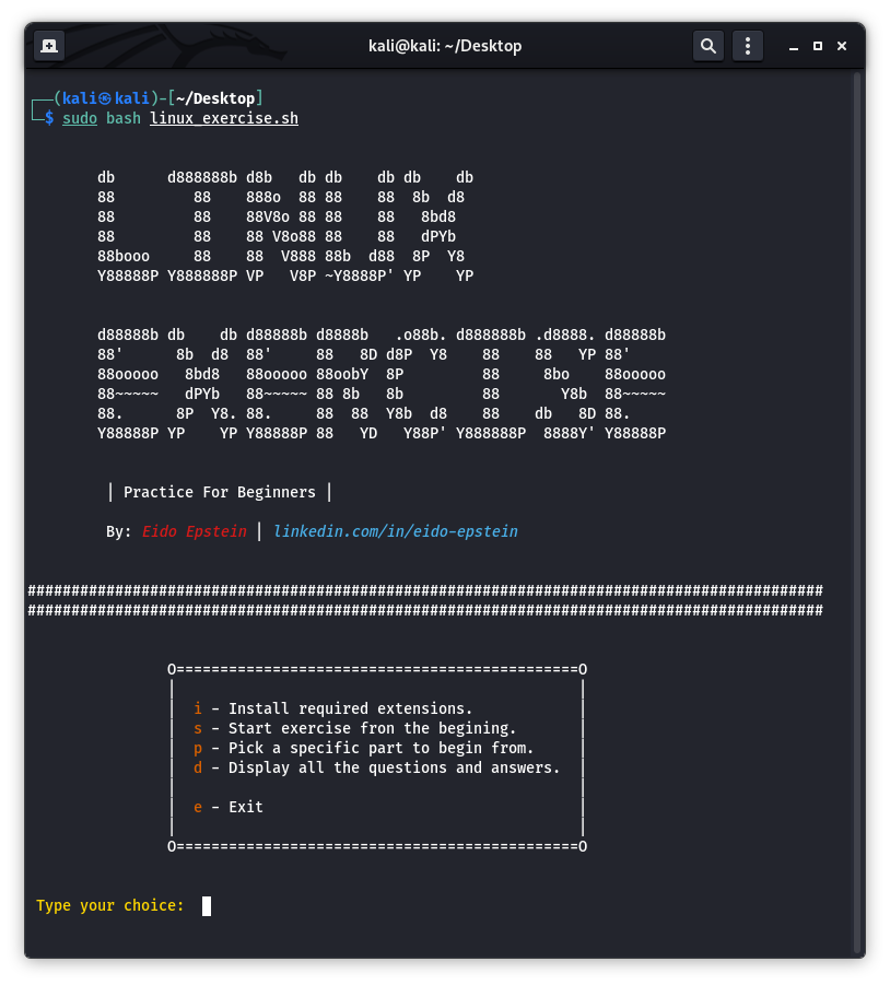 GitHub - EidoEp/Linux-Exercise: An introduction for beginners to Linux ...