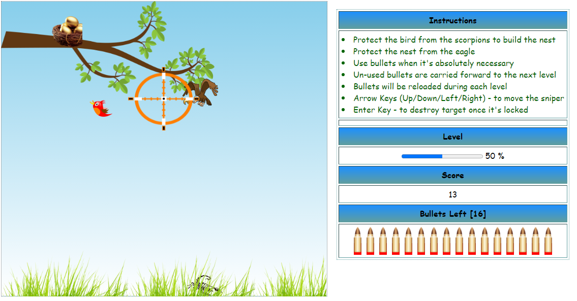 GitHub - BreatheInCodeOut/HelpTheBird: Fun Game - Shooting