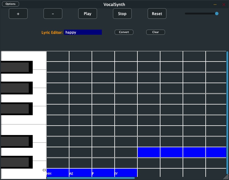 GitHub Rayxke vocal synth Vocal Synthesizer Built In JUCE