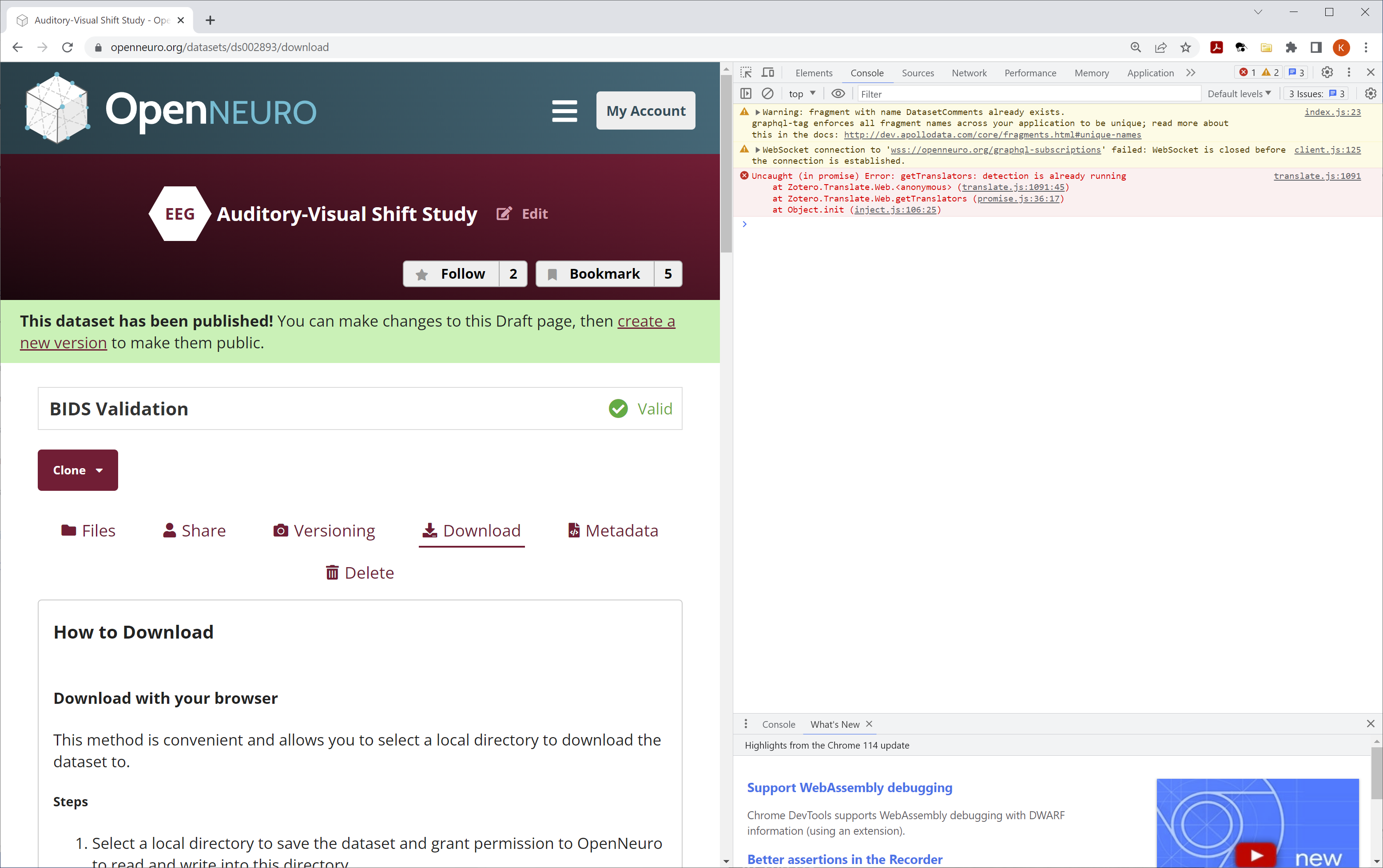 Conflict between web download and Chrome Zotero connector · Issue 2846