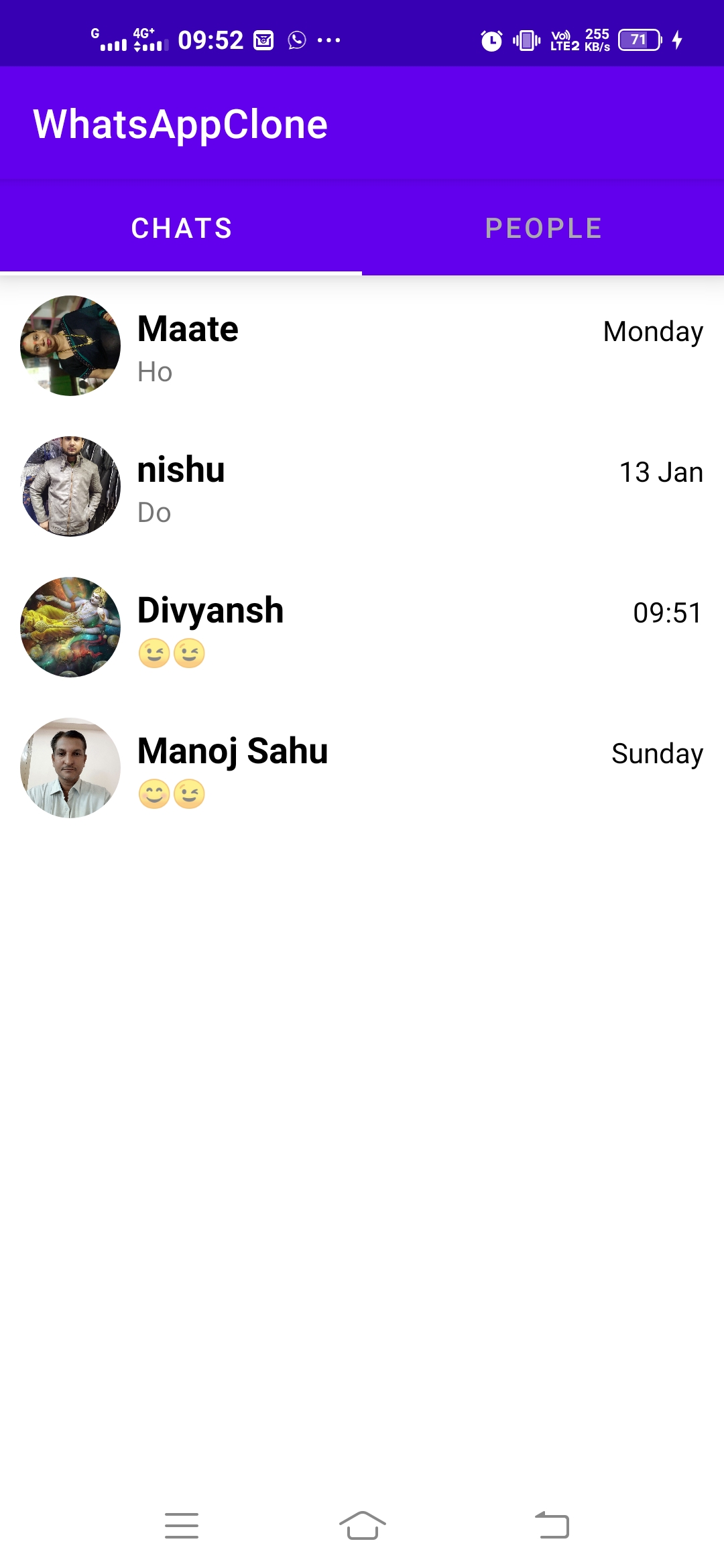 GitHub - Aryan-Sahu12/WhatsAppClone: Realtime Chat App for Android ...