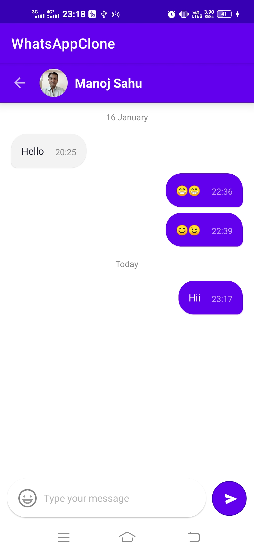 GitHub - Aryan-Sahu12/WhatsAppClone: Realtime Chat App for Android ...