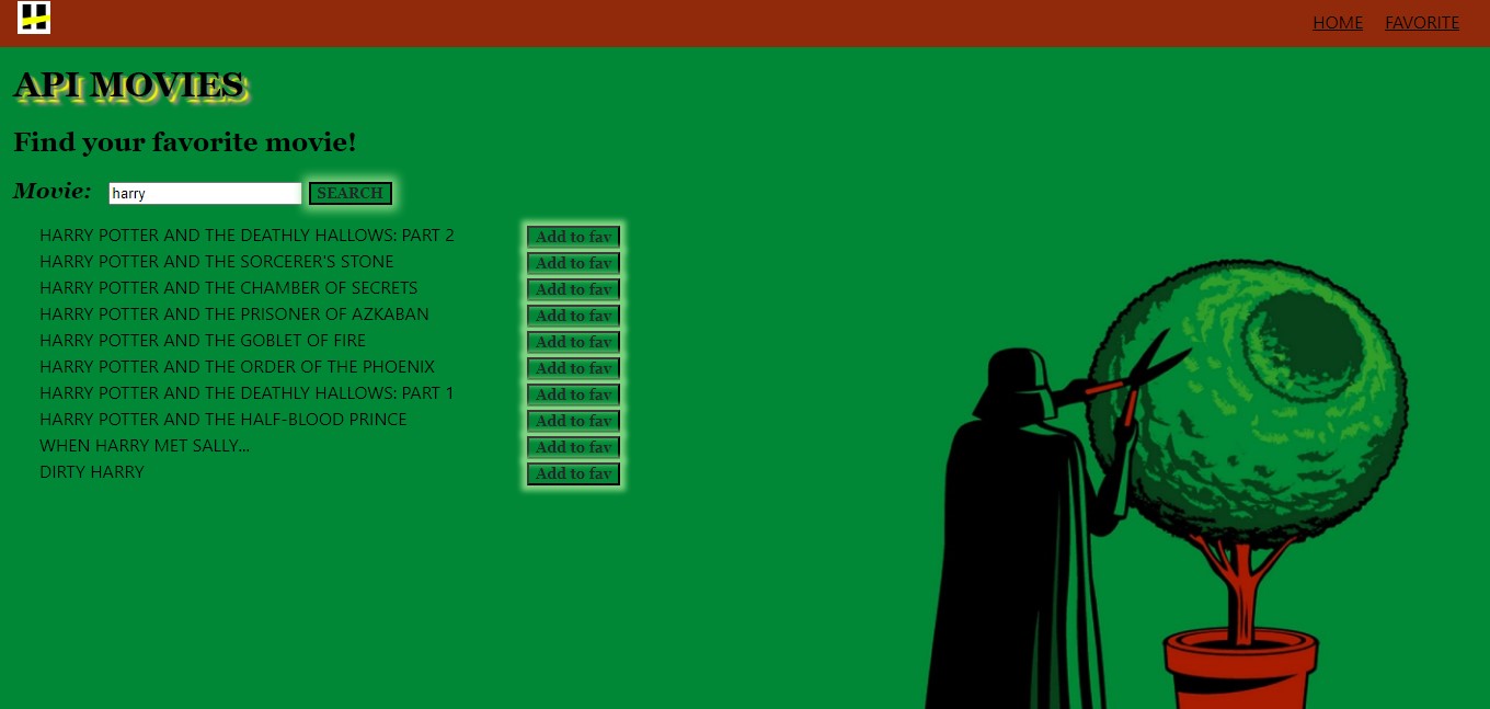 GitHub - julietrincon/API-MOVIES