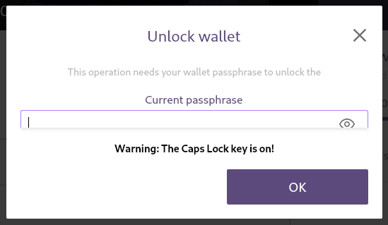 [GUI] Caps lock info is eating on other info · Issue #1164 · PIVX ...