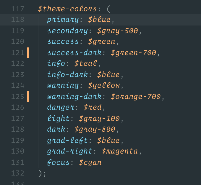 [scss] Editor color decorators showing where not appropriate · Issue ...
