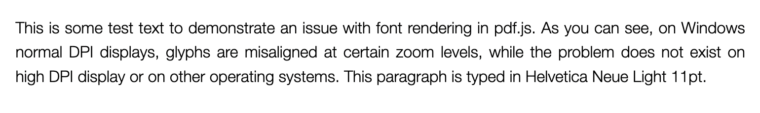 Text rendering is incorrect for some fonts on low DPI Windows displays ...