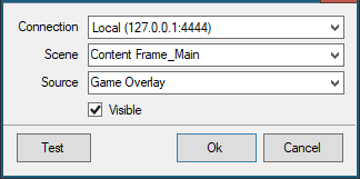 Set Source Visibility