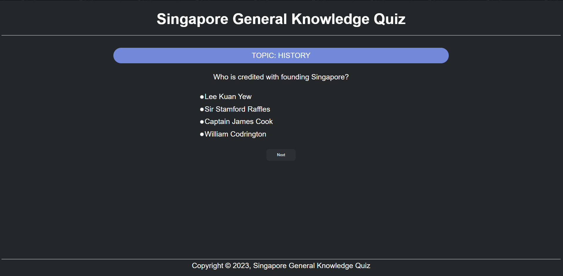 GitHub - ngchinchia/SingaporeQuizPHP: This is a Singapore Quiz project ...