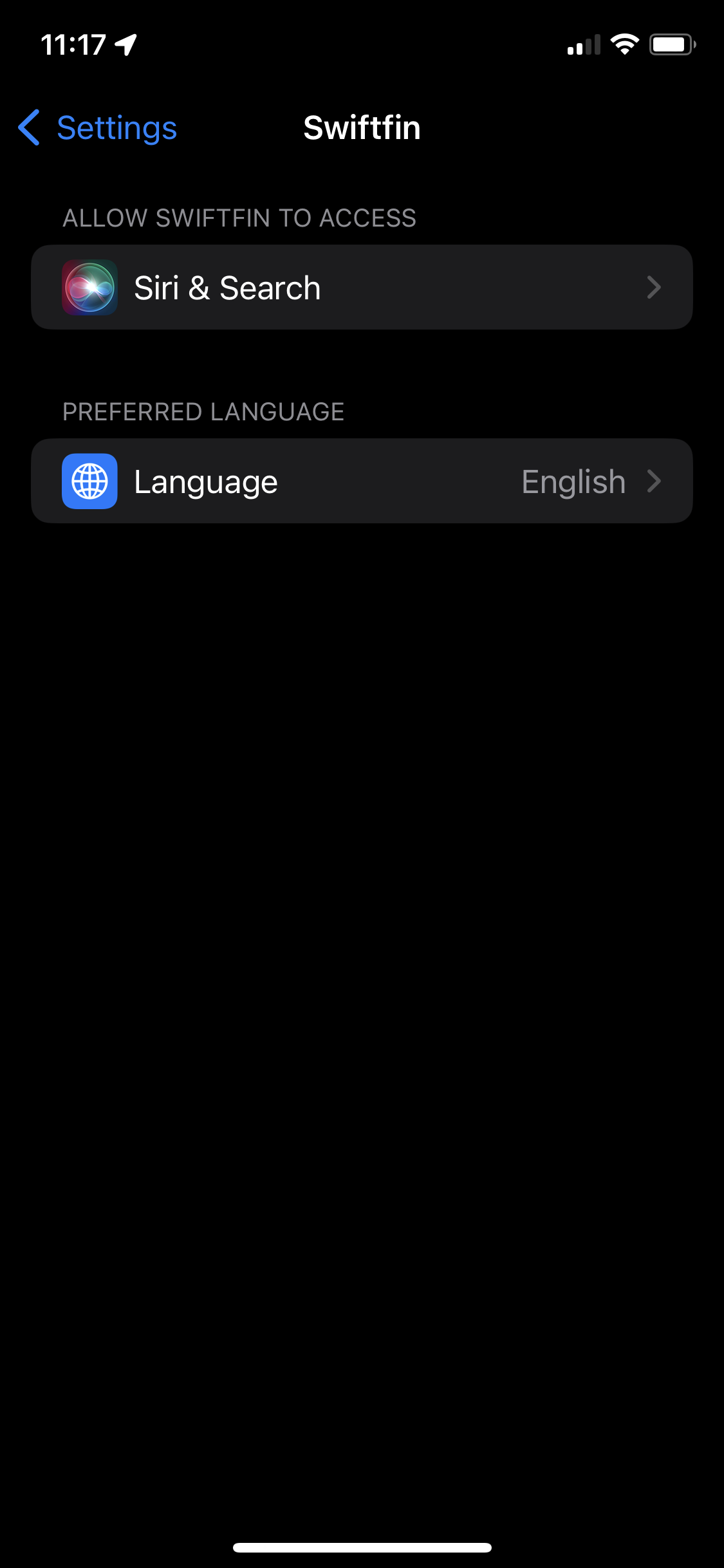 "Local Servers" list is empty · Issue 683 · jellyfin/Swiftfin · GitHub