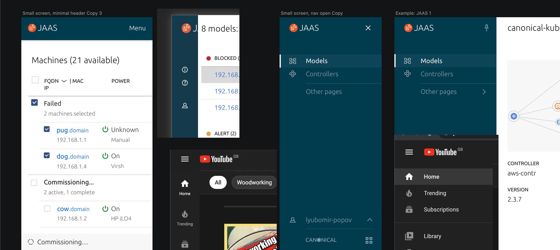 Improve spacing of side navigation icons in application layout · Issue ...