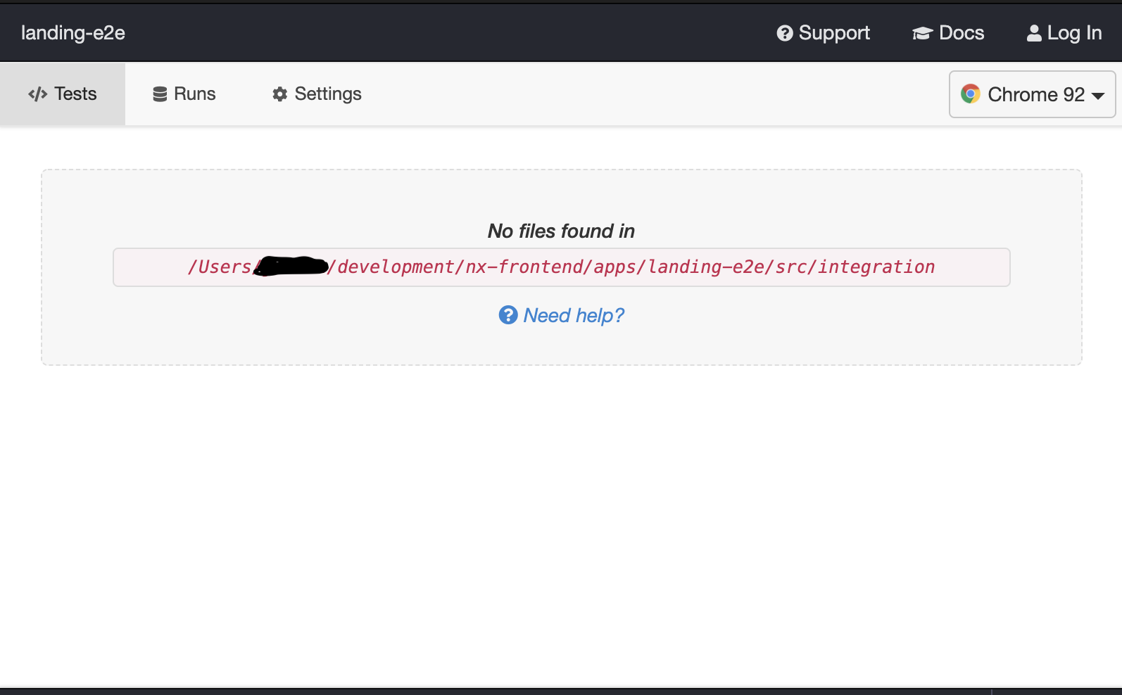 Cypress not finding tests · Issue #6871 · nrwl/nx · GitHub