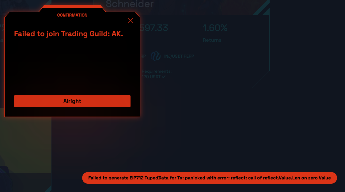 Panic error when trying to deposit to subaccount · Issue 48