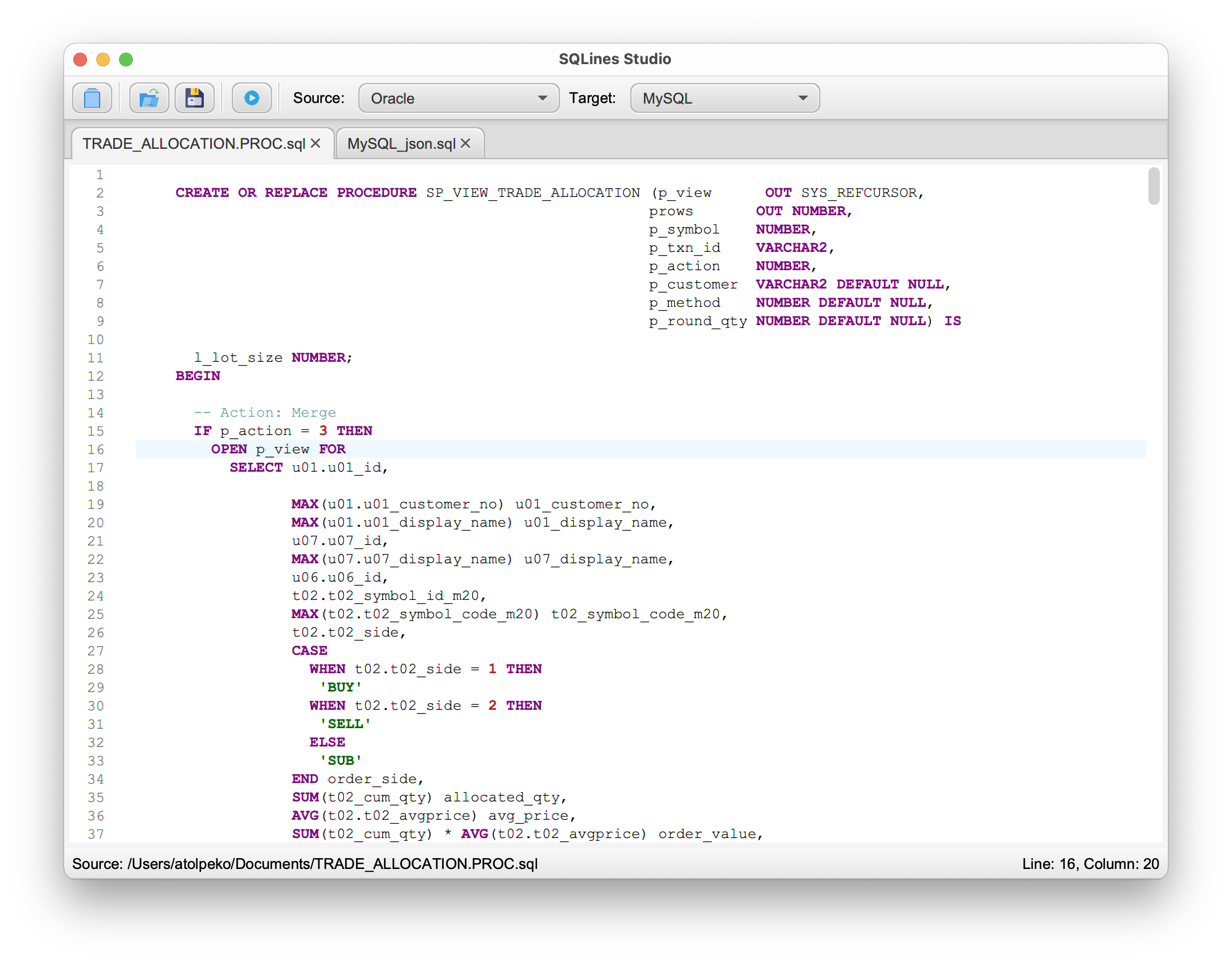 sqlines/sqlines-studio-java/README.md at master · dmtolpeko/sqlines ...