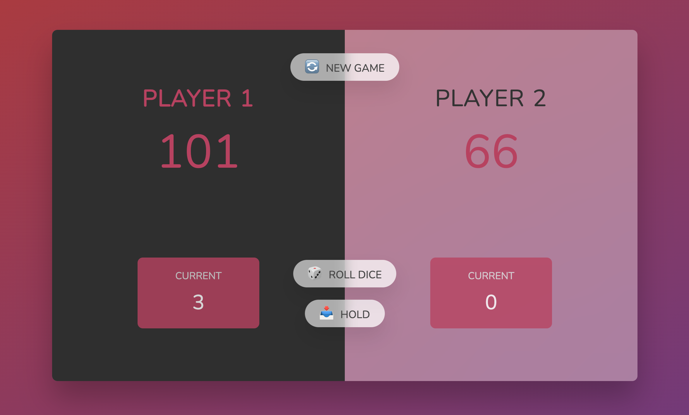 GitHub - emmanuelsarpong/Pig-Game: Roll the dice game made with HTML ...