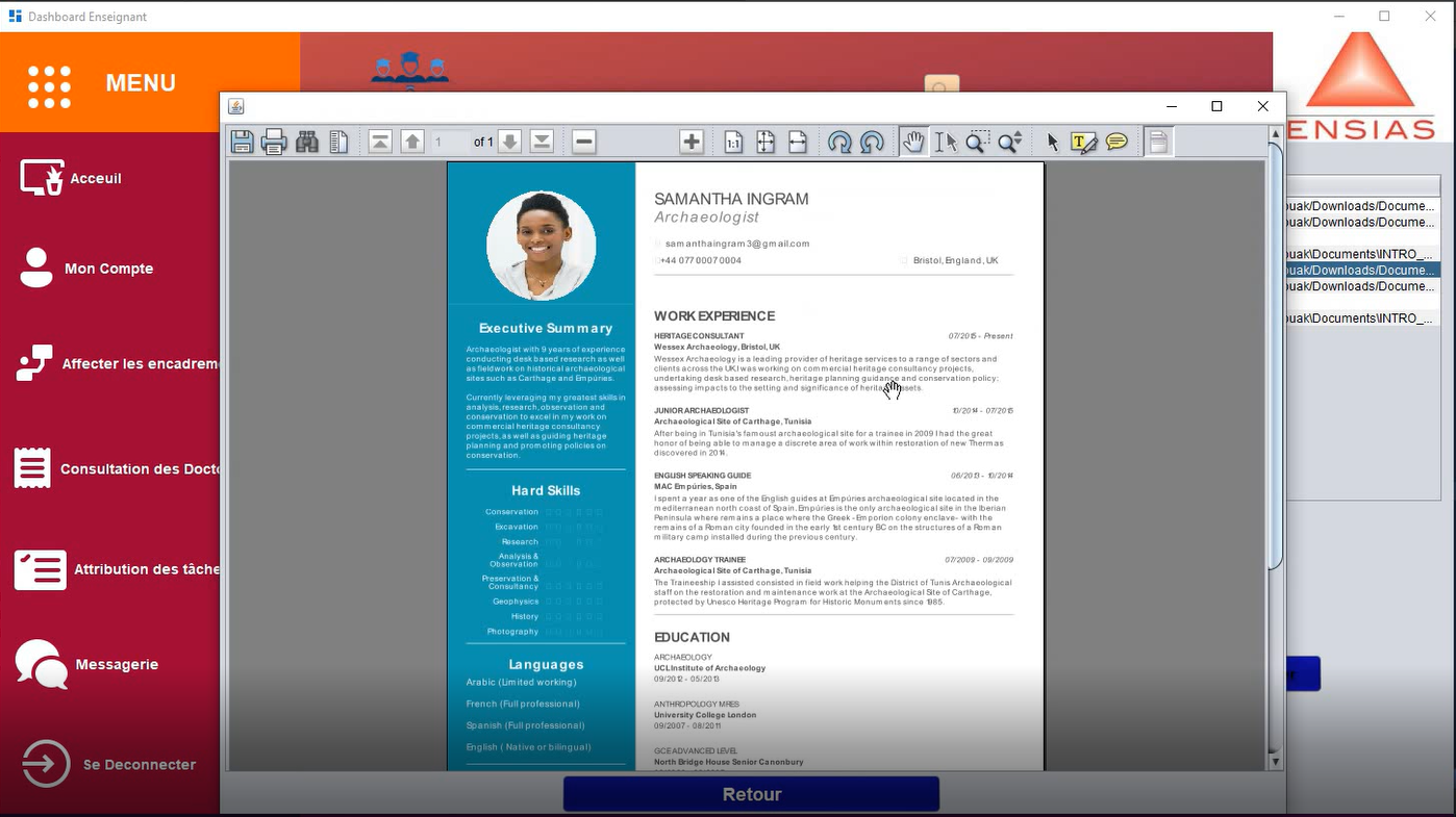 GitHub - OussamaOuakrim/PhdManagement-Java-desktop-app: This is a Java ...