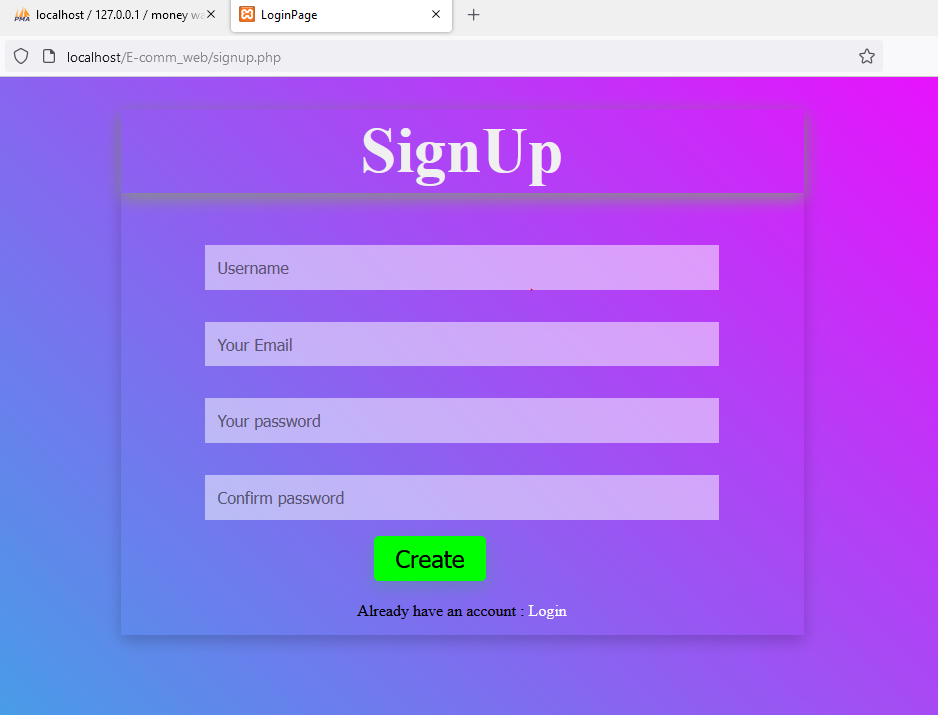 GitHub - hubsMIT1/E-commerce-web