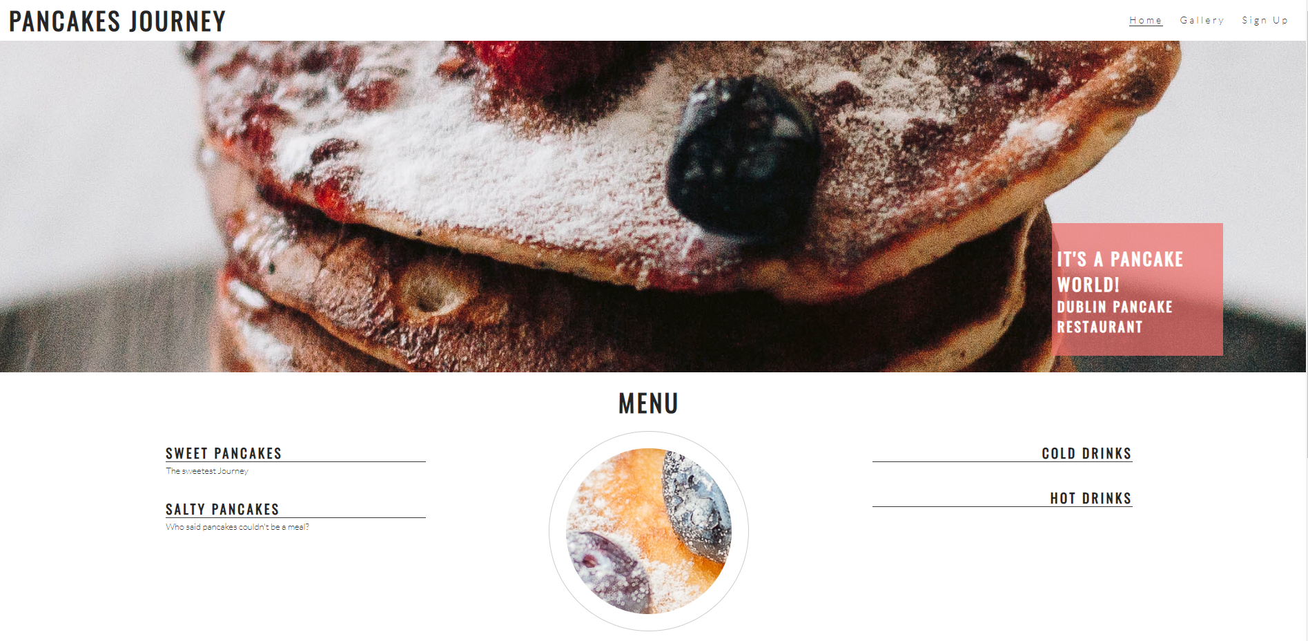 GitHub - joanavrsilva/pancakes-journey: A restaurant website for ...