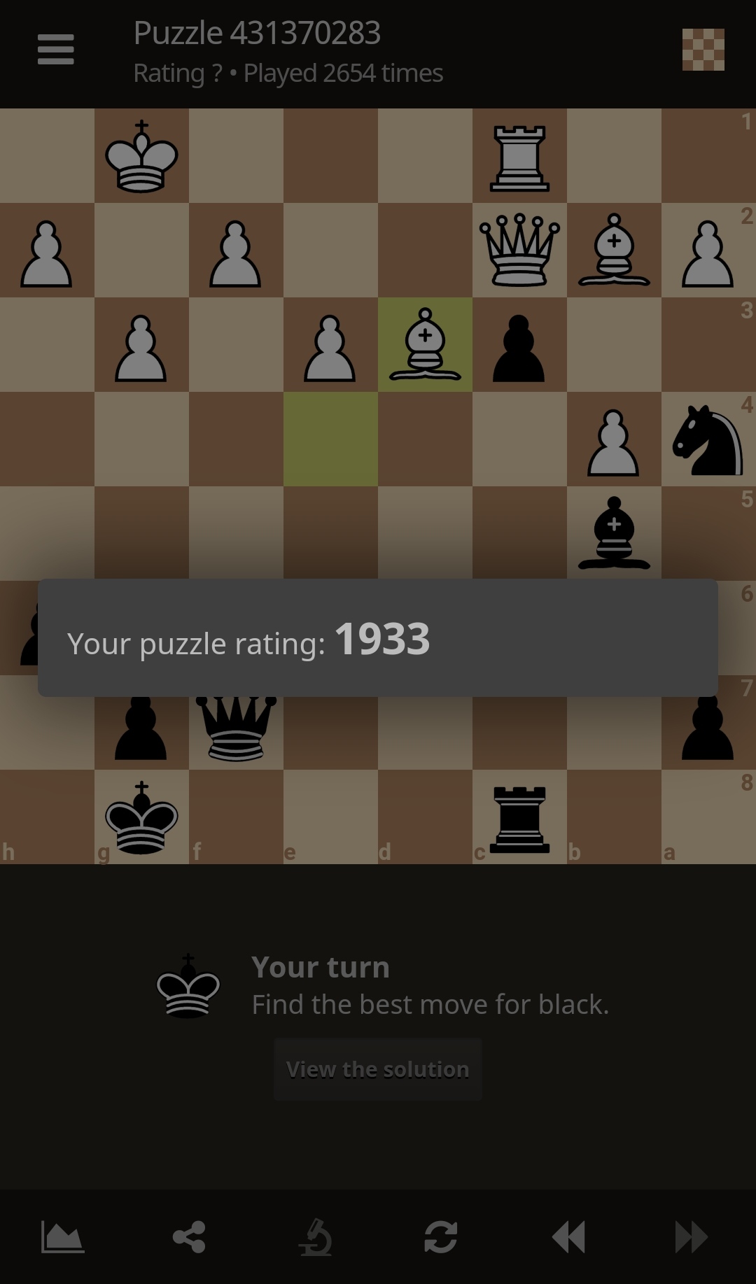 Puzzle history not shown on lichess app. · Issue 1668 ·