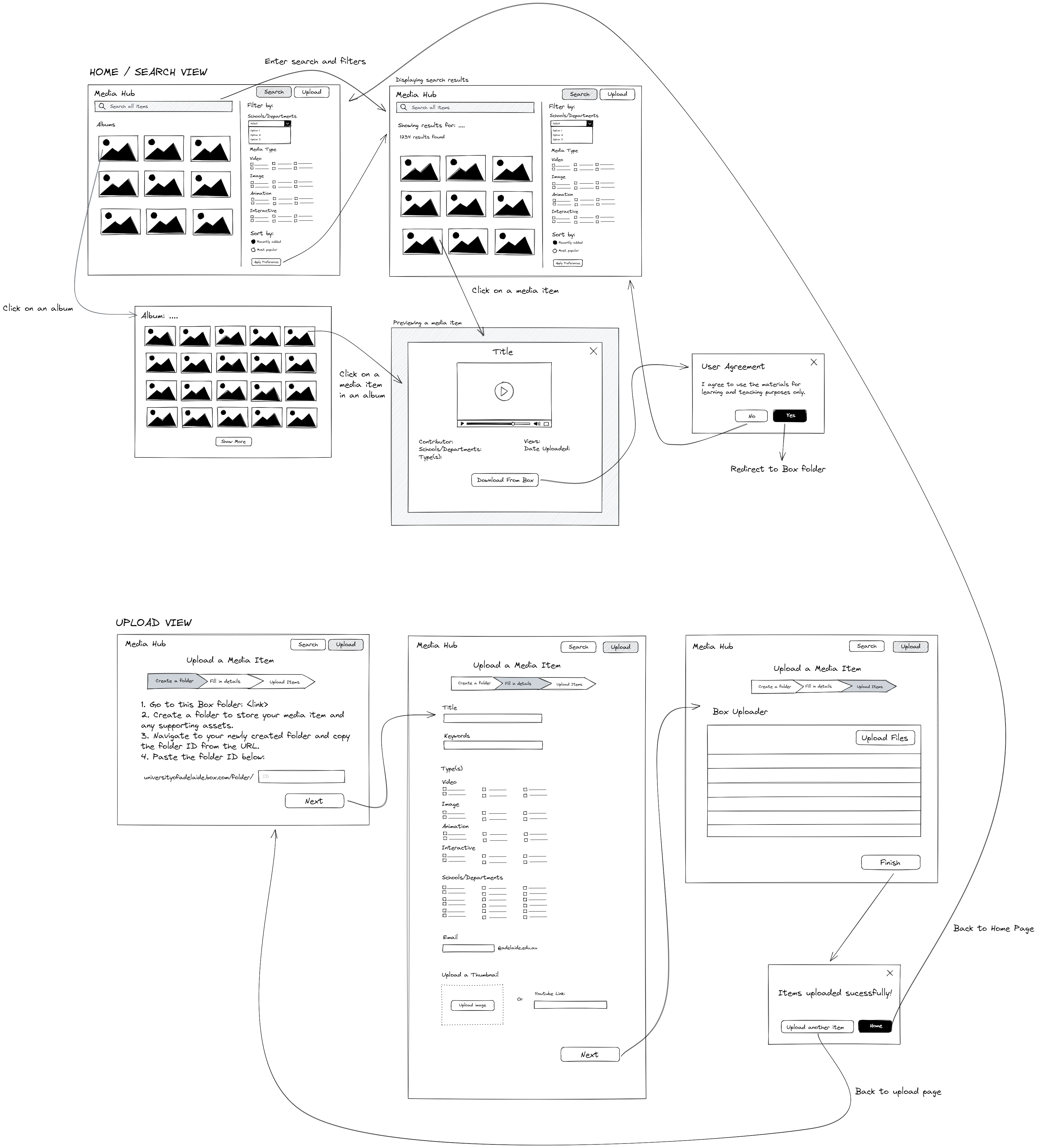 UI Wireframes modified