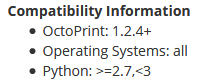 Not compatible with Python 3.8.1 · Issue #25 · OctoPrint/OctoPrint ...