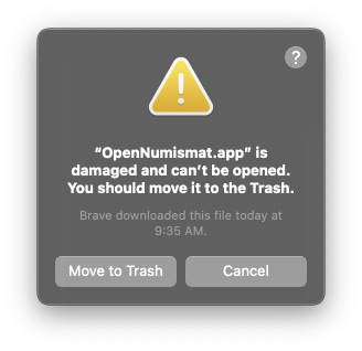Mac Version Broken · Issue #72 · OpenNumismat/open-numismat · GitHub