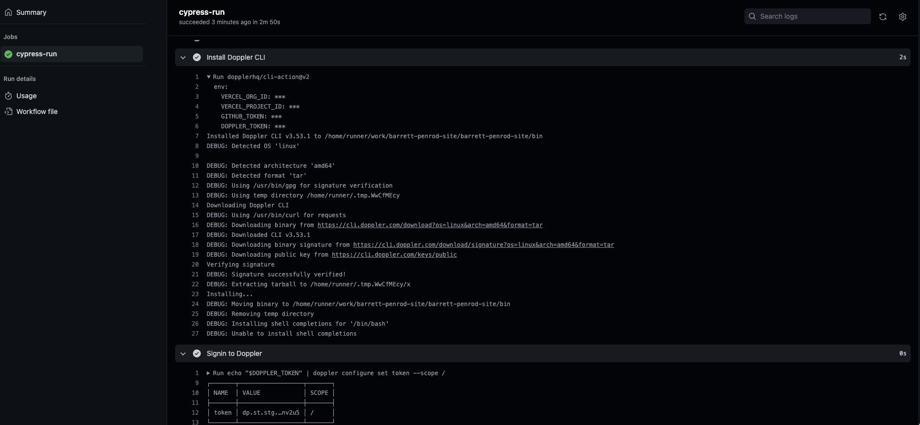 GitHub Action - Secret is pulled after workflow file change, but does ...
