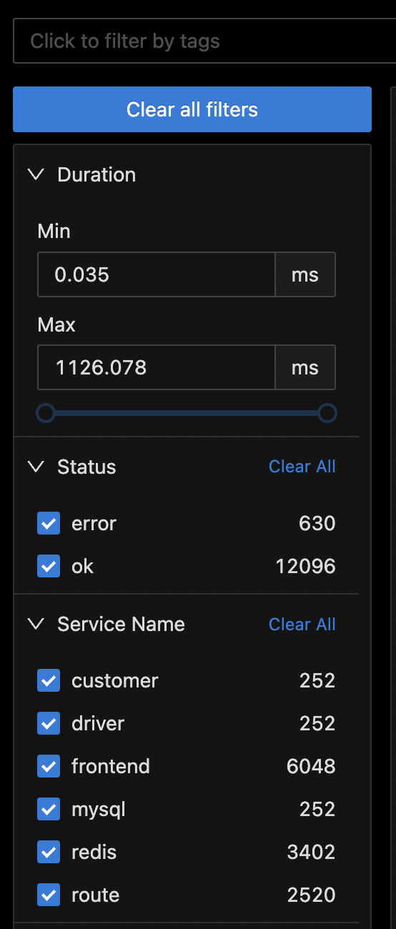Using the dropdown for filter headings reselects the checkboxes · Issue ...