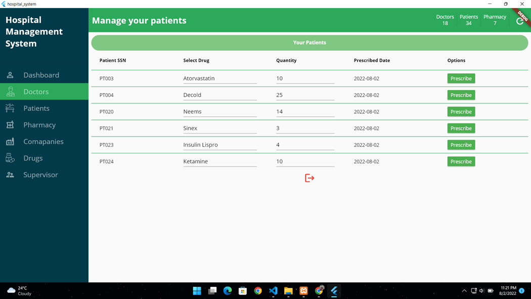 GitHub - Instein125/Hospital_management_system: This is a DBMS project ...